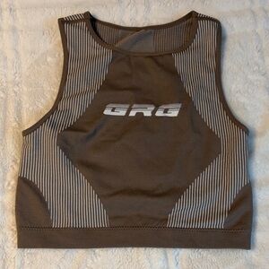 Women's Garage Brown Sleeveless Top